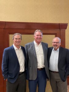 L to R: Tom Lyman, Les Lyman and Scott Lyman